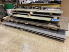 (4) Stacks of Armalloy 600 and Armalloy 650 Armor Plate Stock (Bldg 2)
