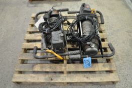 Lot-(2) Warn Series 12, 12,000-Lbs. Capacity 12-Volt Electric Vehicle Cable Winches with Controller