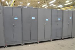 Lot-(5) 2-Door Portable Storage Cabinets, (Bldg 1)