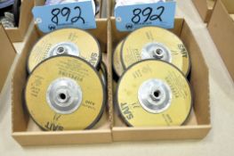 Lot-Various Side Grinder Wheels in (6) Boxes with Cutoff Wheels in (1) Stack