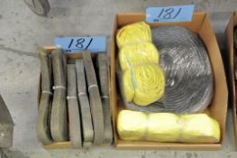Lot-Cloth Strap Slings in (2) Boxes, (Bldg 1)