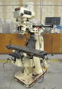 Jet Model JTM-4VS, 3-HP Variable Speed Vertical Milling Machine