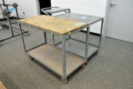 Lot-(2) Various Industrial Shop Carts, (Bldg 2)