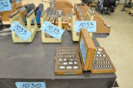 Lot-(2) Space Block Sets and (3) Stands, (Bldg 2)