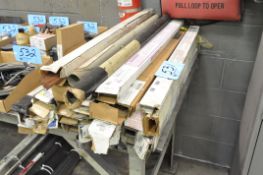 Lot-Various Tig Welding Rods in (1) Group on Table Top and (1) Group Under (1) Table