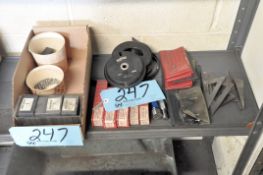 Lot-Precision Check Balls in (1) Box, Needle Files, Center Finders,