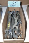 Lot-Mechanics Wrenches in (1) Box