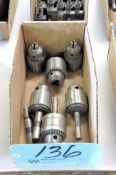 Lot-(6) Various Drill Chucks in (1) Box