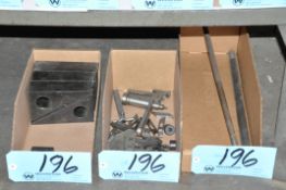 Lot-Various Hold Down Tooling in (9) Boxes Under (1) Bench