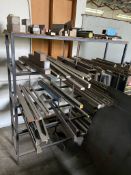 Lot-Various Tool Steel and Structural Steel with Rack
