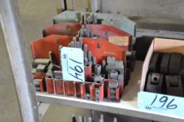 Lot-Various Hold Down Tooling Sets Under (1) Bench