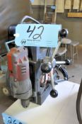 Gamag 11161-8 Magnetic Base Drill Press with Milwaukee Drill Head