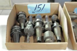 Lot-(6) Various #40 NMTB Tool Holders in (1) Box