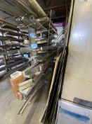 Lot-6061 T6 Aluminum on (1) Side of Cantilever Rack, (Rack Not Included)