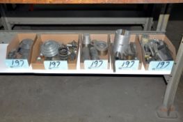 Lot-Various Setup and Misc. in (5) Boxes Under (1) Bench