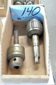 Lot-(2) Various Large Drill Chucks in (1) Box