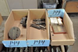 Lot-(1) Face Mill, (1) Fly Cutter, Boring Bars and Carbide Inserts in