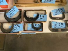 Lot-(6) Various Outside Micrometers