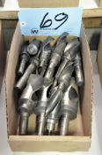 Lot-Large Step Shank Drills in (1) Box