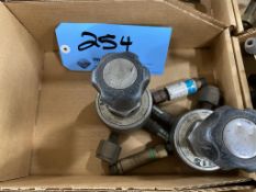 Lot of (2)- Harris Compressed Gas Regulators