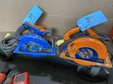 Lot of (2) Circular Saws - Lumber (110 Volt)