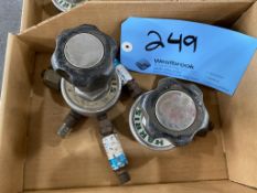 Lot of (2)- Harris Compressed Gas Regulators