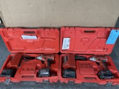 Lot of (2) Milwaukee 1/2
