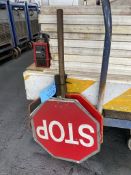 Lot of (4) Stop Signs