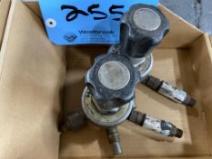 Lot of (2)- Harris Compressed Gas Regulators