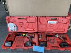 Lot of (2) Milwaukee 1/2