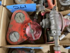 Lot of (2)- Compressed Gas Regulators w/ Gauges