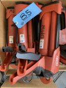 Lot of (4) Hilti HMD 500 Manual Epoxy Guns