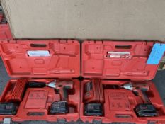 Lot of (2) Milwaukee 1/2
