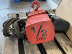 Dayton 1/2 Ton Powered Hoist (110 Volt)