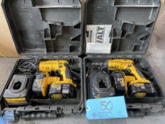 Lot of (2) DeWalt 1/4