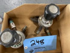 Lot of (2)- Harris Compressed Gas Regulators