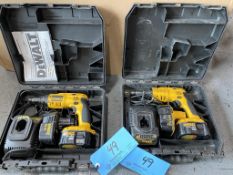 Lot of (2) DeWalt 1/4