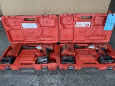 Lot of (2) Milwaukee 1/2