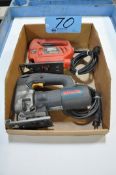 Lot-(1) Bosch and (1) Black & Decker Jig Saws in (1) Box