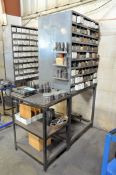 Lot-Strippit Punch & Die Tooling with Bin Racks and Stand