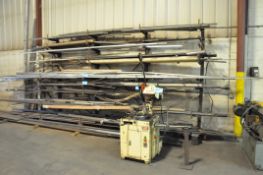 Single Sided 9-Tier Stock Rack, (Contents Not Included), (Not to Be Removed Until Empty)
