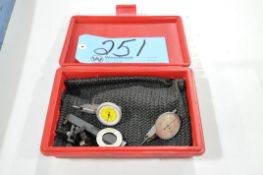 Lot-(2) Various Dial Force Indicators in (1) Case