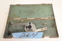 Mitutoyo Protractor with Case