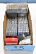 Lot-Various Hand Stamp Sets in (1) Box