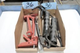 Lot-Grease Guns and Caulk Guns in (1) Box