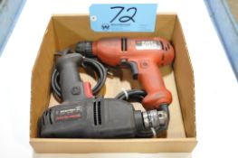 Lot-(1) Black & Decker and (1) Master Mechanic 3/8