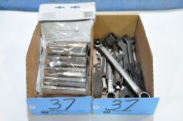 Lot-Wrenches and Socket Wrenches in (1) Box