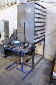 Lot-Strippit Punch & Die Tooling with Bin Racks and Stand