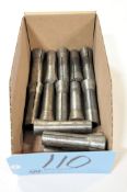 Lot-(14) R8 Collets in (1) Box