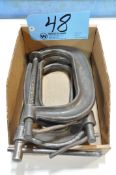 Lot-Various C-Clamps in (1) Box